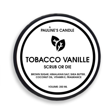 Парфумований скраб для тіла Tobacco Vanille